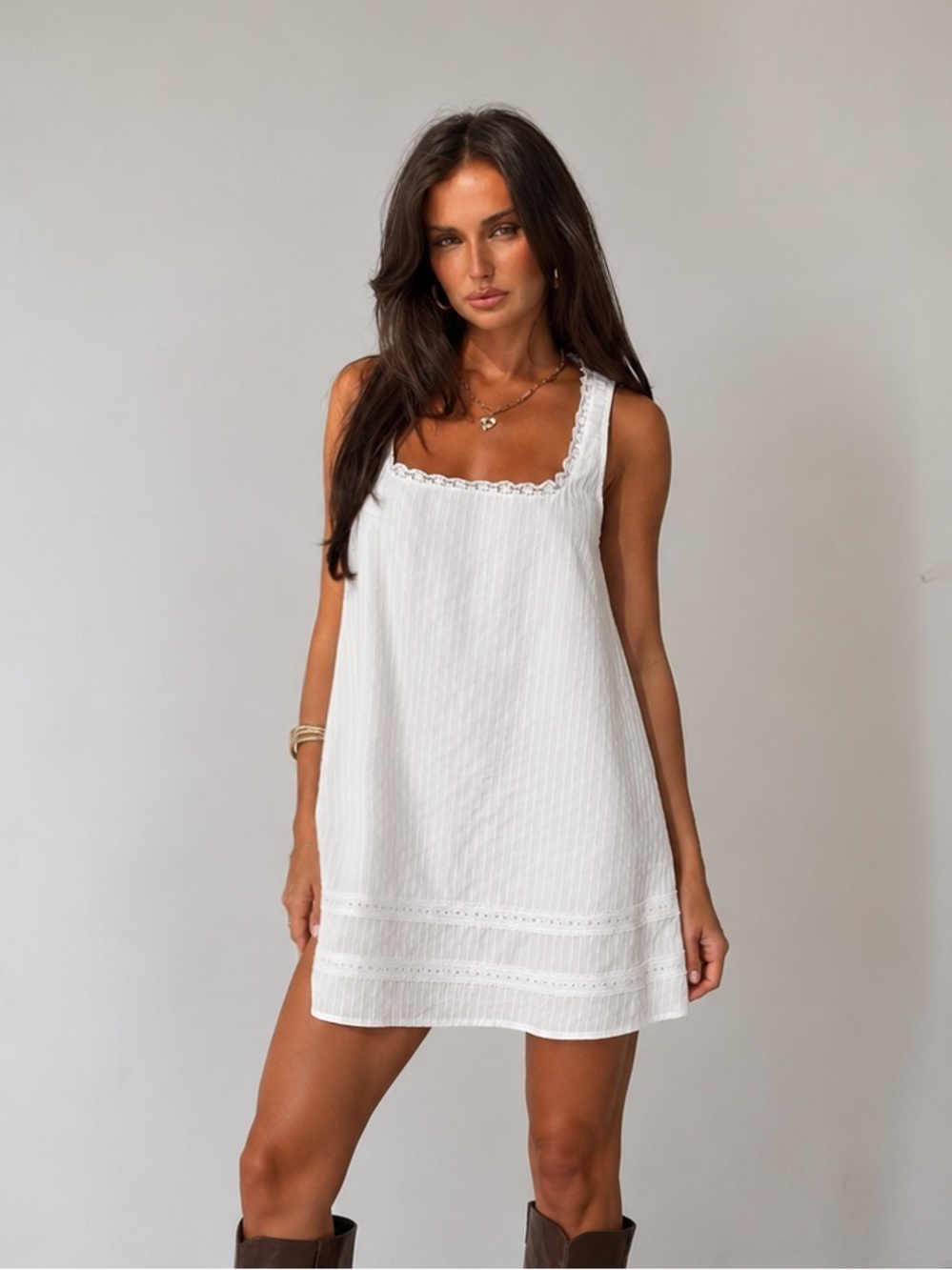 Princess Polly White Mini Dress